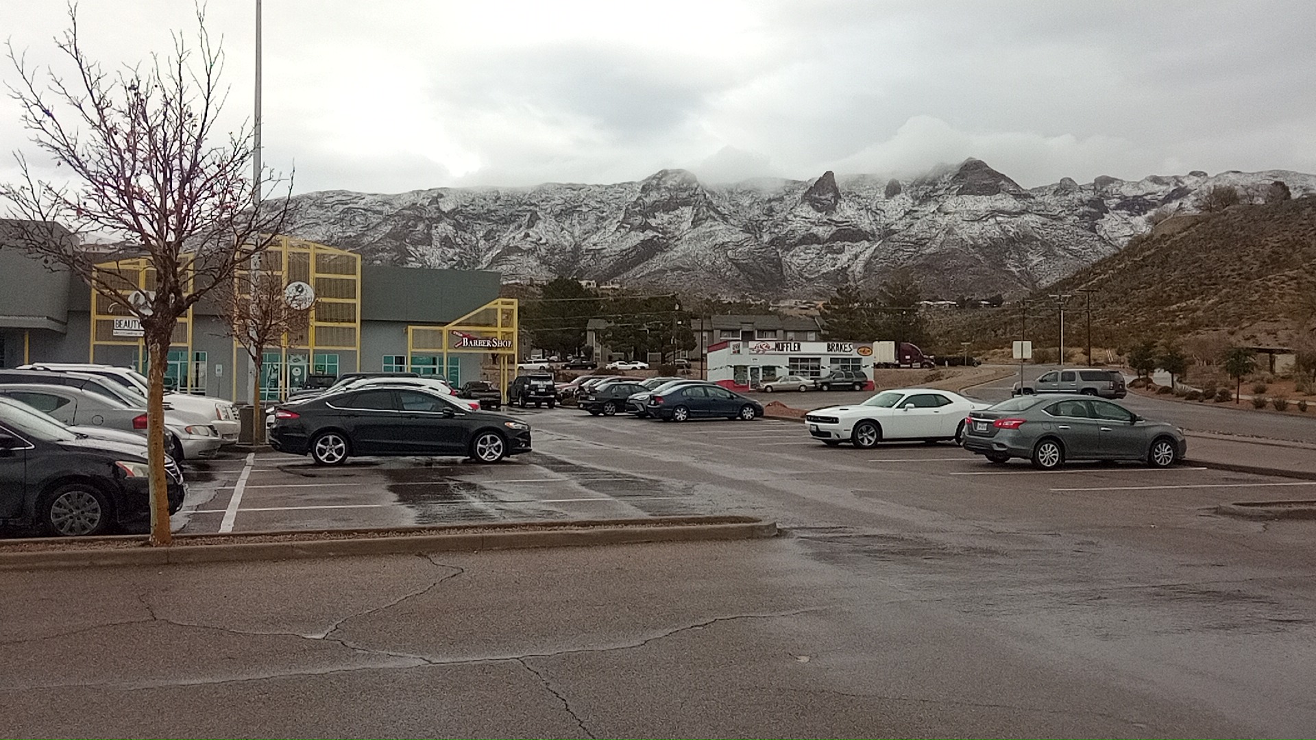 snow over planet fitness